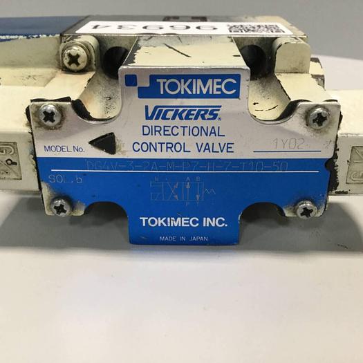 Used VICKERS Tokimec Directional Control Valve DG4V32AMP7HT1050 #96934