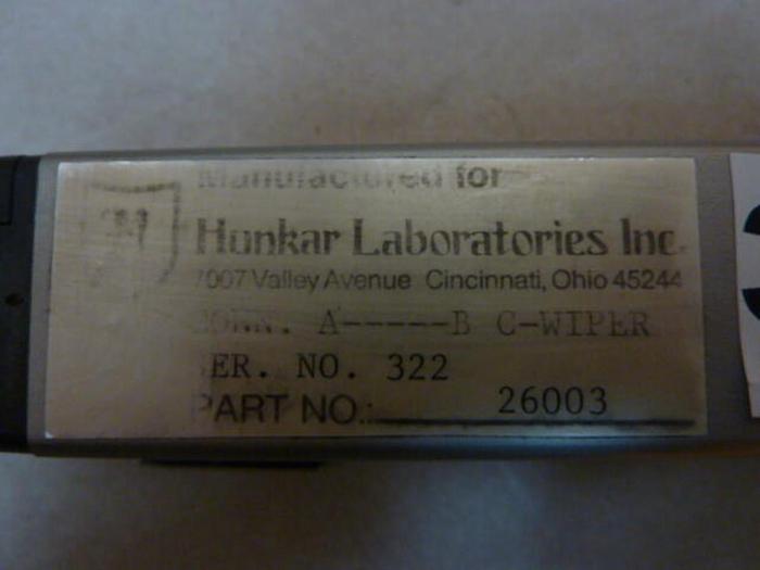Used HUNKAR LABS Linear Transducer 26003 #37542