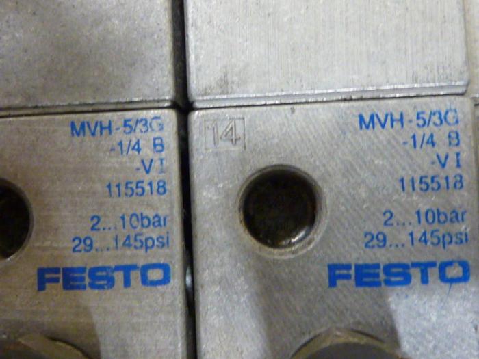 Used FESTO Control Block / Valve Terminal IFB8-02 #52831