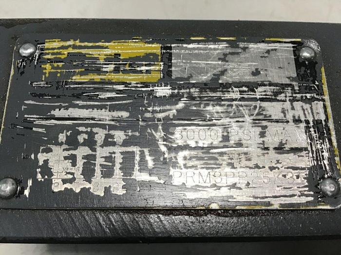 Used PARKER Valve PRM3PP25K31 USED