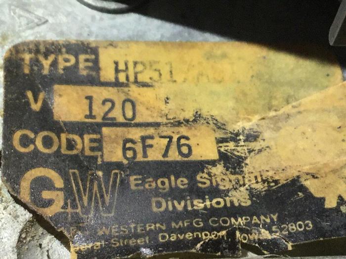 Used EAGLE SIGNAL Timer HP517A51 #109034