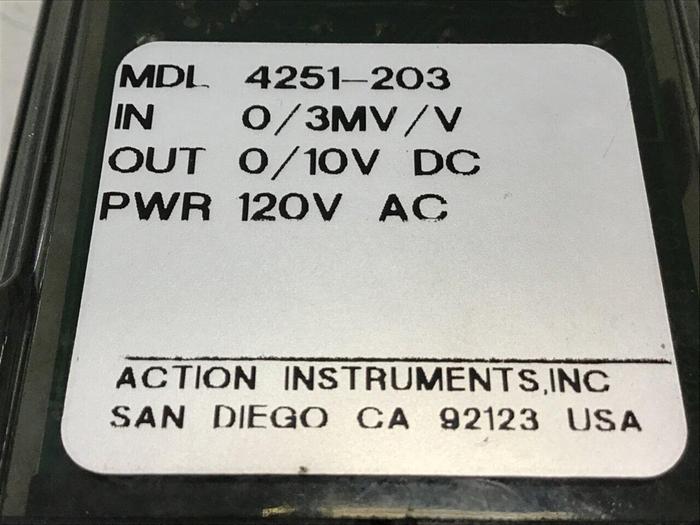 Used VAN DORN Action Pak Relay 4251-203 #140289