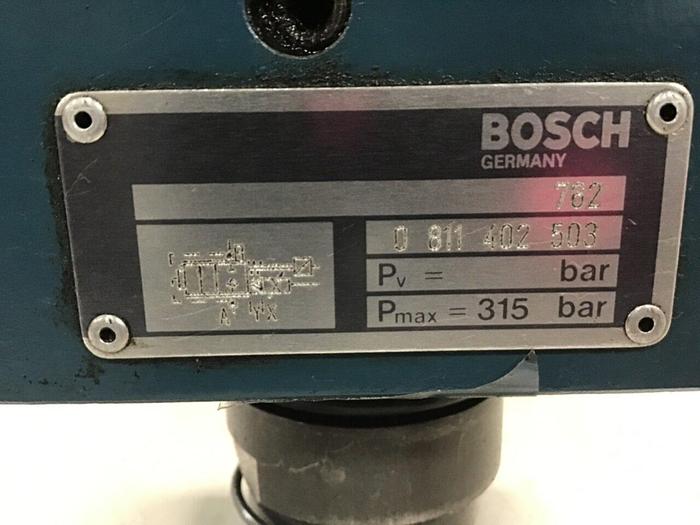 Used BOSCH Valve 0 811 402 503 Used