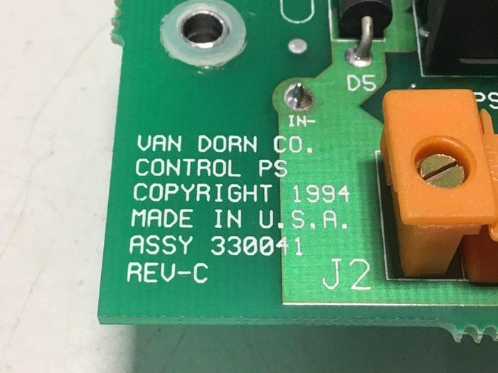 Used VAN DORN Circuit Board 330041 PC330-041 Used