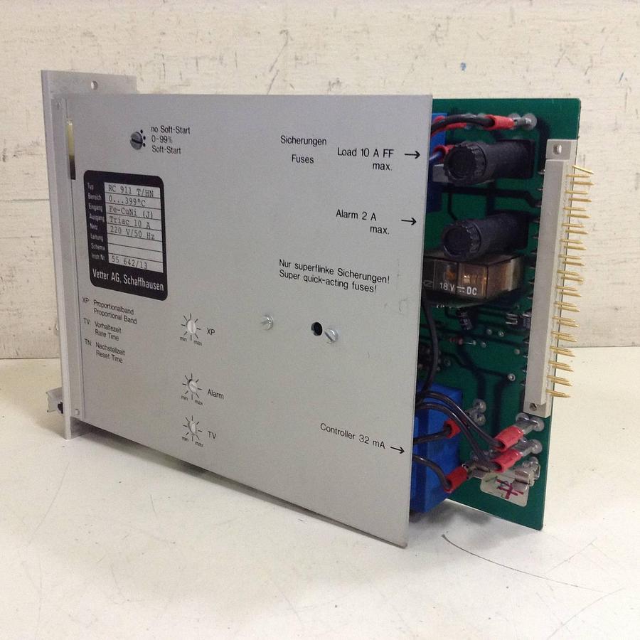 Used VETTER Hot Runner Control Card RC 911 T/HN USED