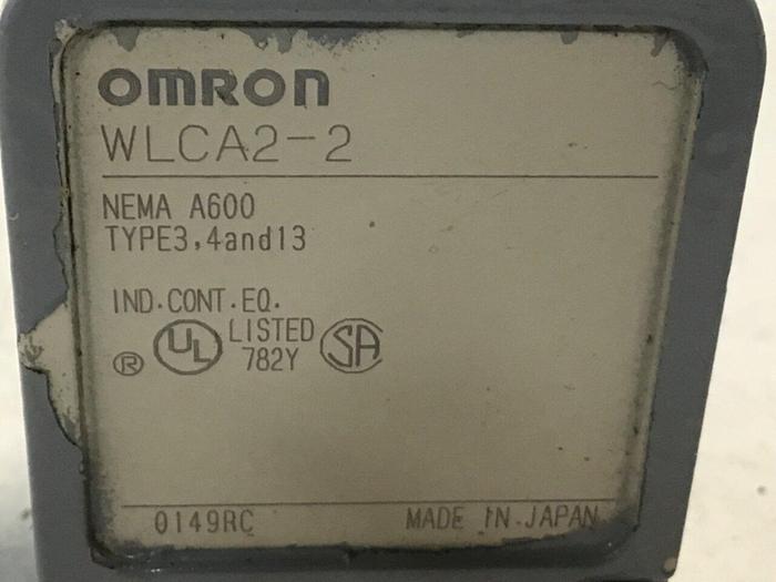 Used OMRON Limit Switch WLCA2-2 #121878