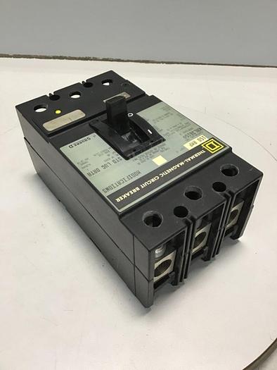 Used SQUARE D 150 Amp Circuit Breaker KAL36150 #145361