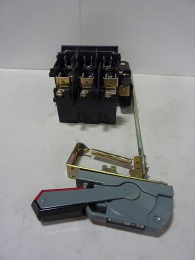 Used ALLEN BRADLEY 30 Amp Disconnect Switch 1494V-DS30 SER A #57401