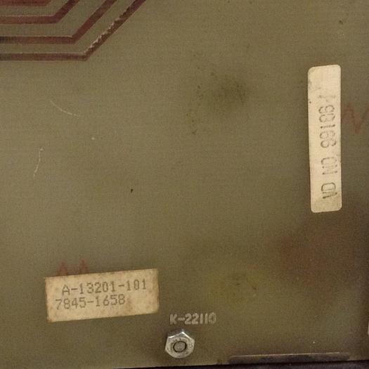 Used VAN DORN CRT Pathfinder Control Keypad A-13201-101 #80545