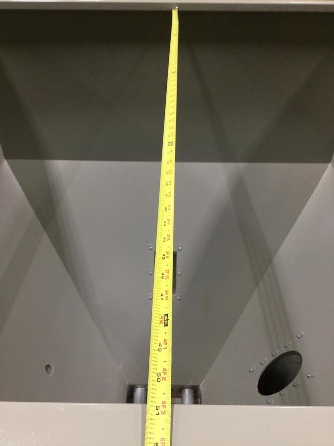 Used CONAIR SB60-125 SURGE BIN HOPPER USED #111353