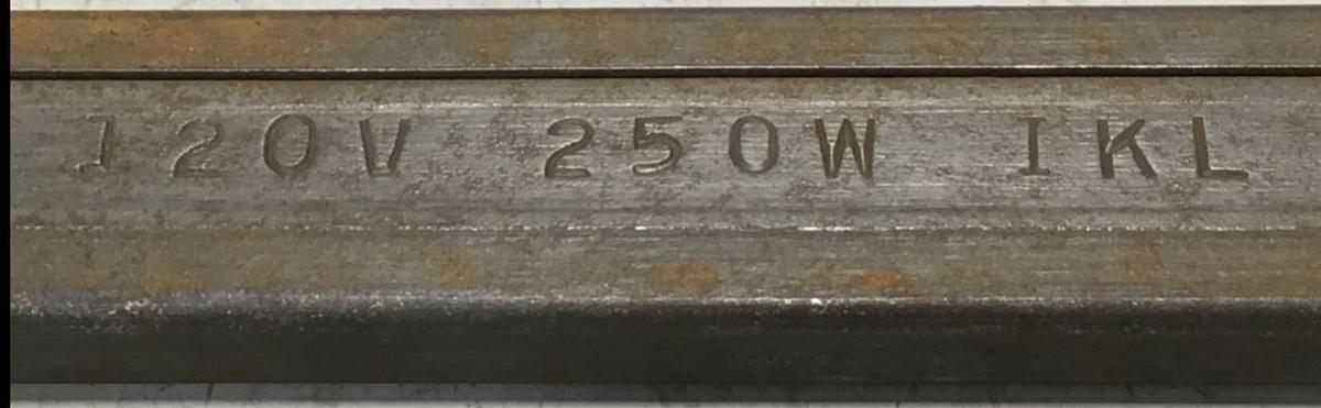 CHROMALOX 250 Watt Strip Heater IKL NEW