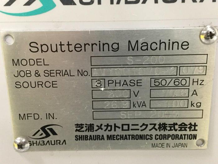 Used SHIBAURA Sputtering Machine Power Supply STELLA 200 Used