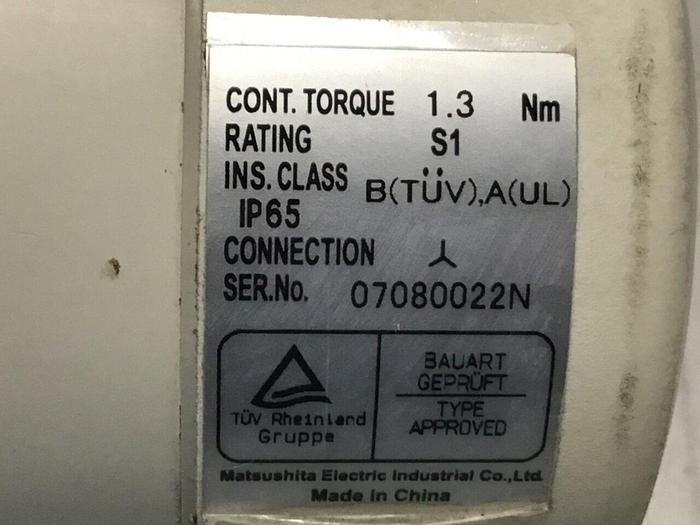 Used PANASONIC Servo Motor MSMA042A1A #128297