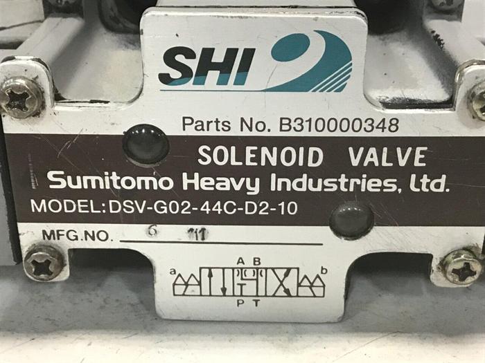 Used SUMITOMO Valve DSV-G02-44C-D2-10 #137703