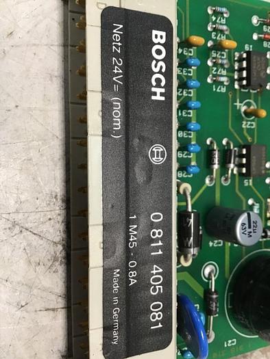 Used BOSCH Amplifier Card 0 811 405 081 USED