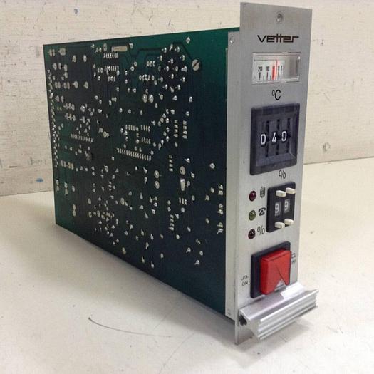 Used VETTER Hot Runner Control Card RC 911 T/HN #87740