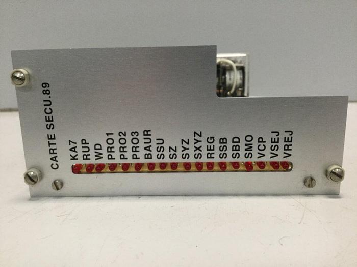 Used SEPRO ROBOTIQUE Circuit Board 07S00955.104 #105035