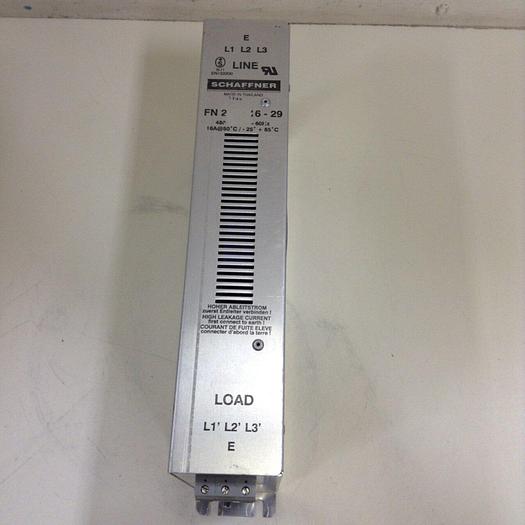 Used SCHAFFNER Line Filter FN 258-16-29 #80405