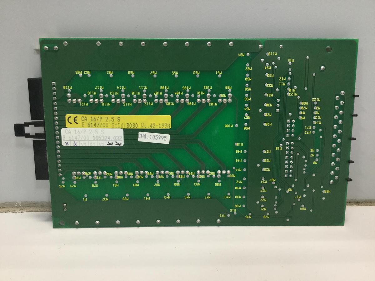 Used BACHMANN ELECTRONIC Output Card CA16/P2.5S E06149/00 002 USED