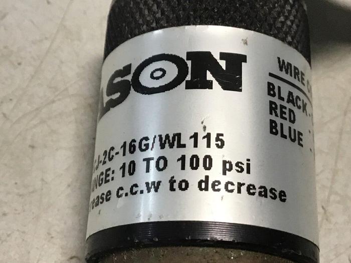 Used NASON Pressure Transducer CJ-2C-16G/WL115 #133924