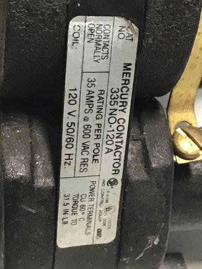 Used MDI Contactor 335NO-120A #127408