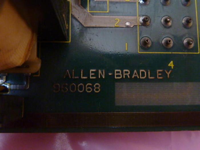 Used ALLEN BRADLEY Circuit Board 960068 #37381