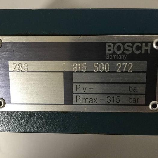 Used BOSCH Valve 1 815 500 272 #91083