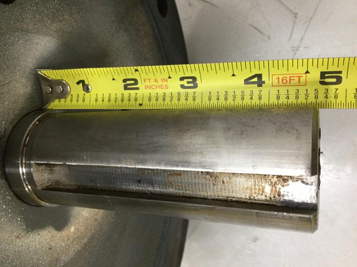 Used MITSUBISHI 20 HP Induction Motor SB-JRF 20 HP #106688