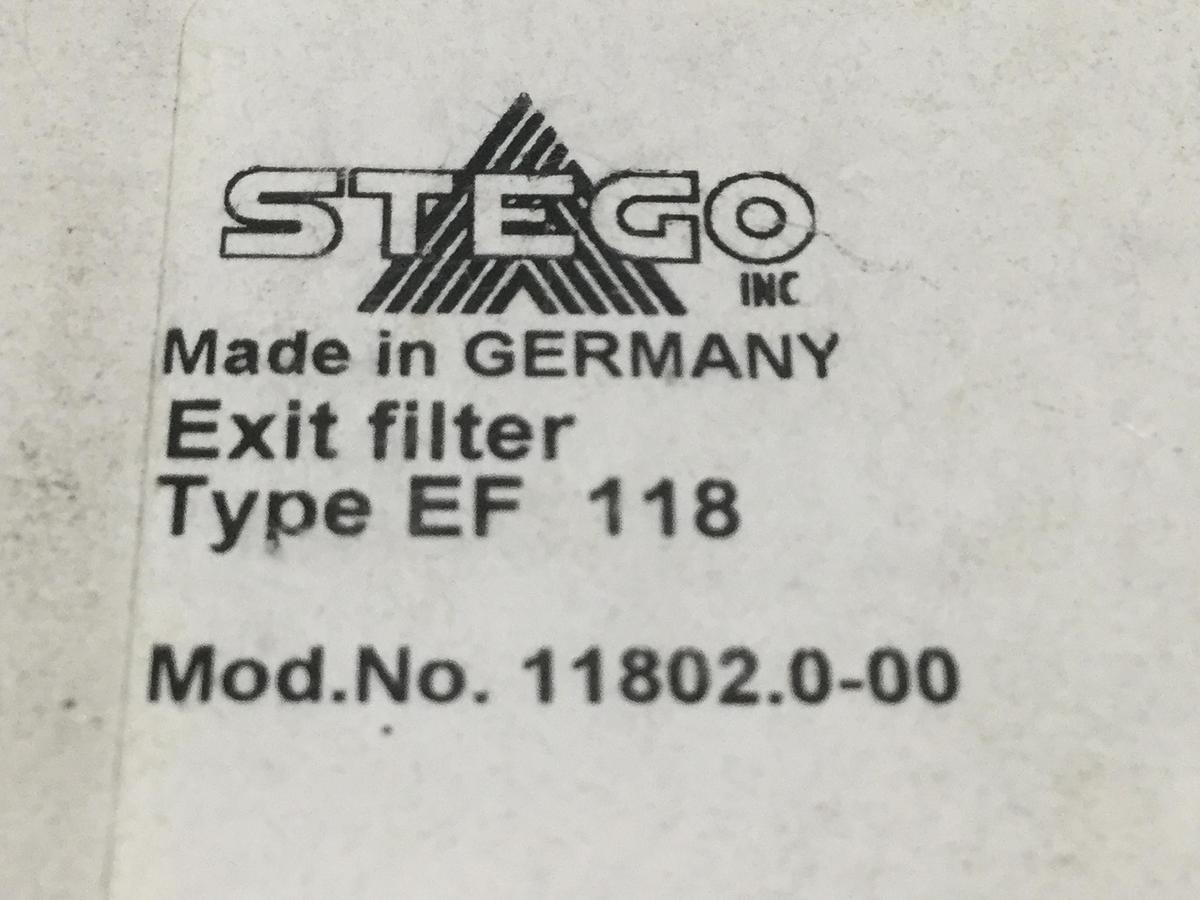 STEGO Filter Fan Enclosure 11802.0-00 NEW