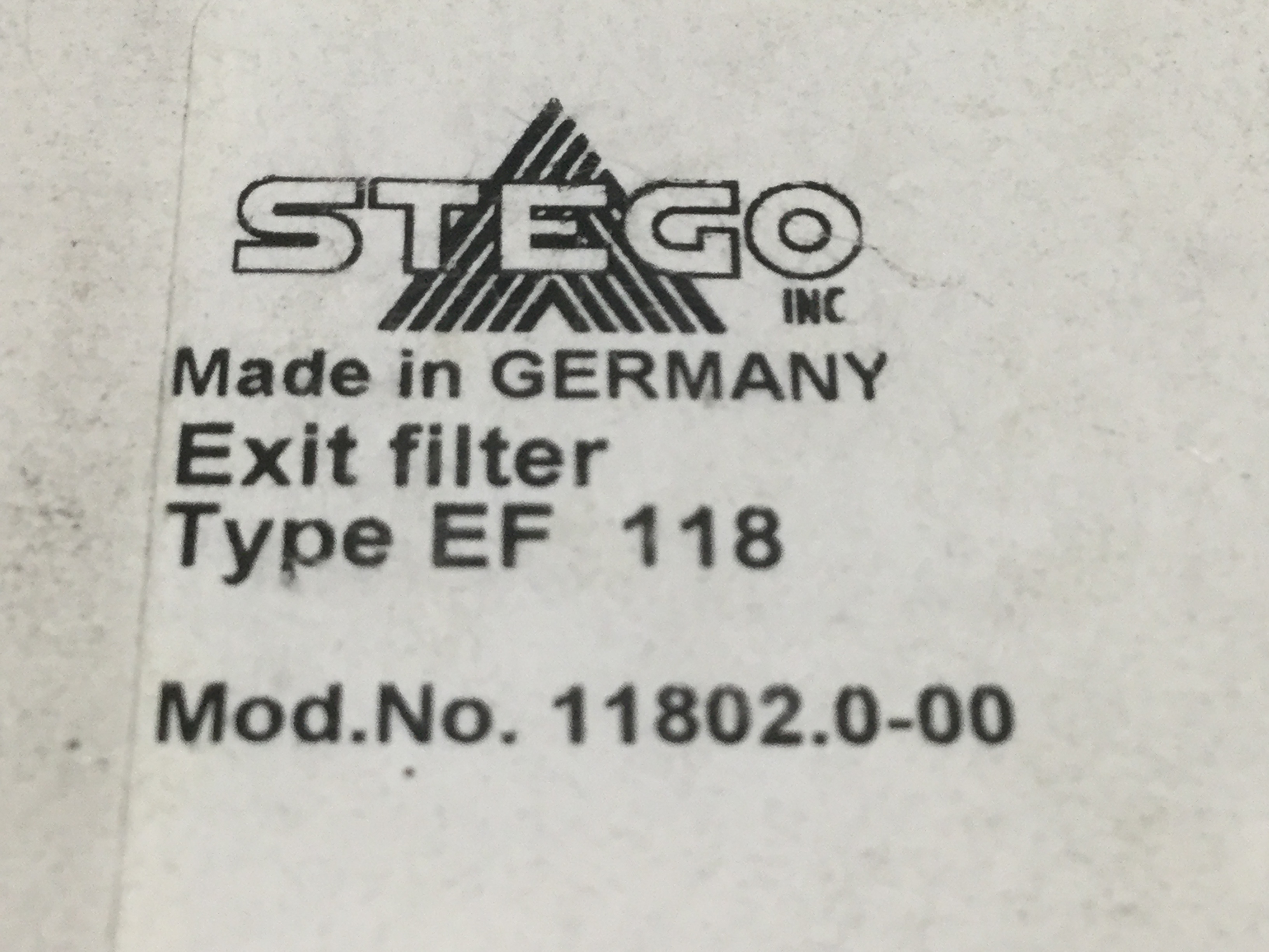 STEGO Filter Fan Enclosure 11802.0-00 NEW