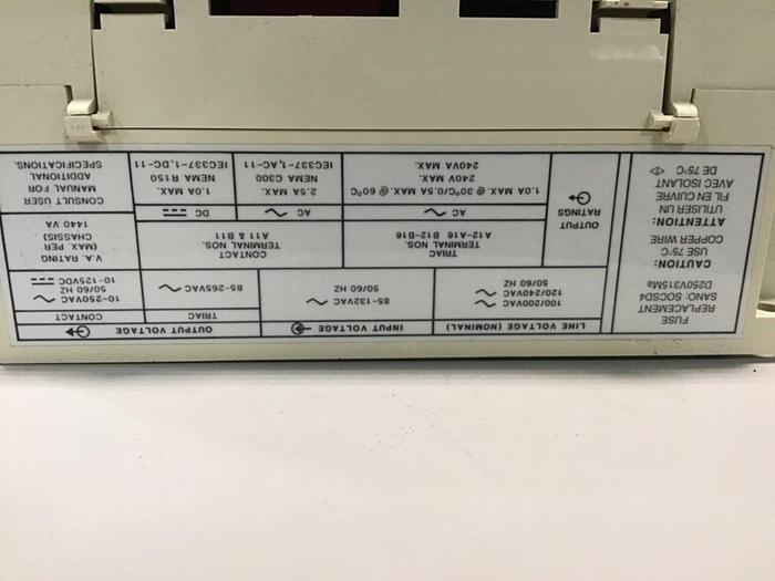 Used ALLEN BRADLEY Processor Unit 1745-LP151 SER B #145104