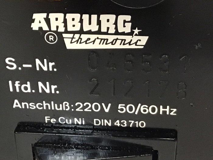 Used ARBURG Temperature Control FF10G250/500 Used