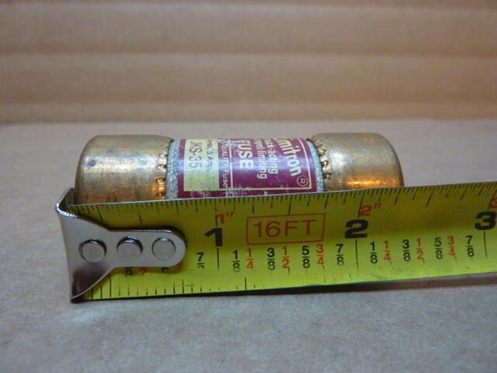 Used LIMITRON 35 Amp Fuse JKS-35 #27819