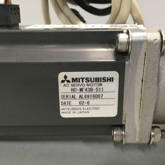 Used MITSUBISHI Servo Motor HC-MF43B-S11 USED