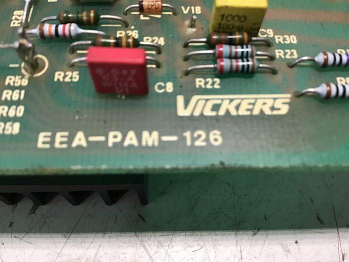 Used VICKERS Circuit Board EEA-PAM-126-C-30 #134177
