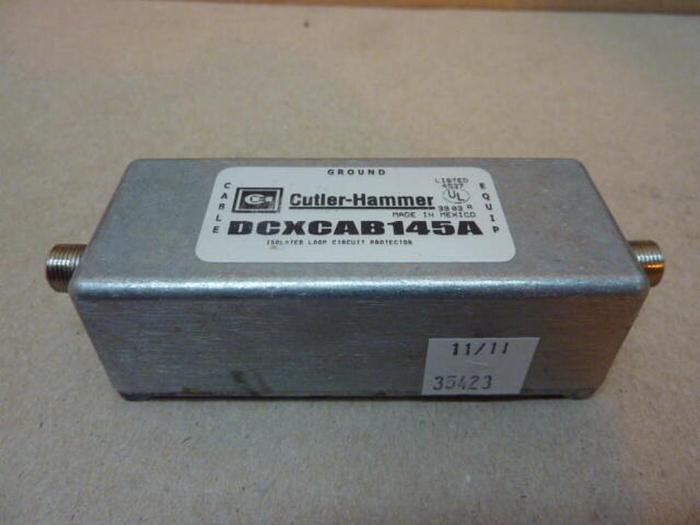 Used CUTLER HAMMER Surge Protector DCXCAB145A #35423