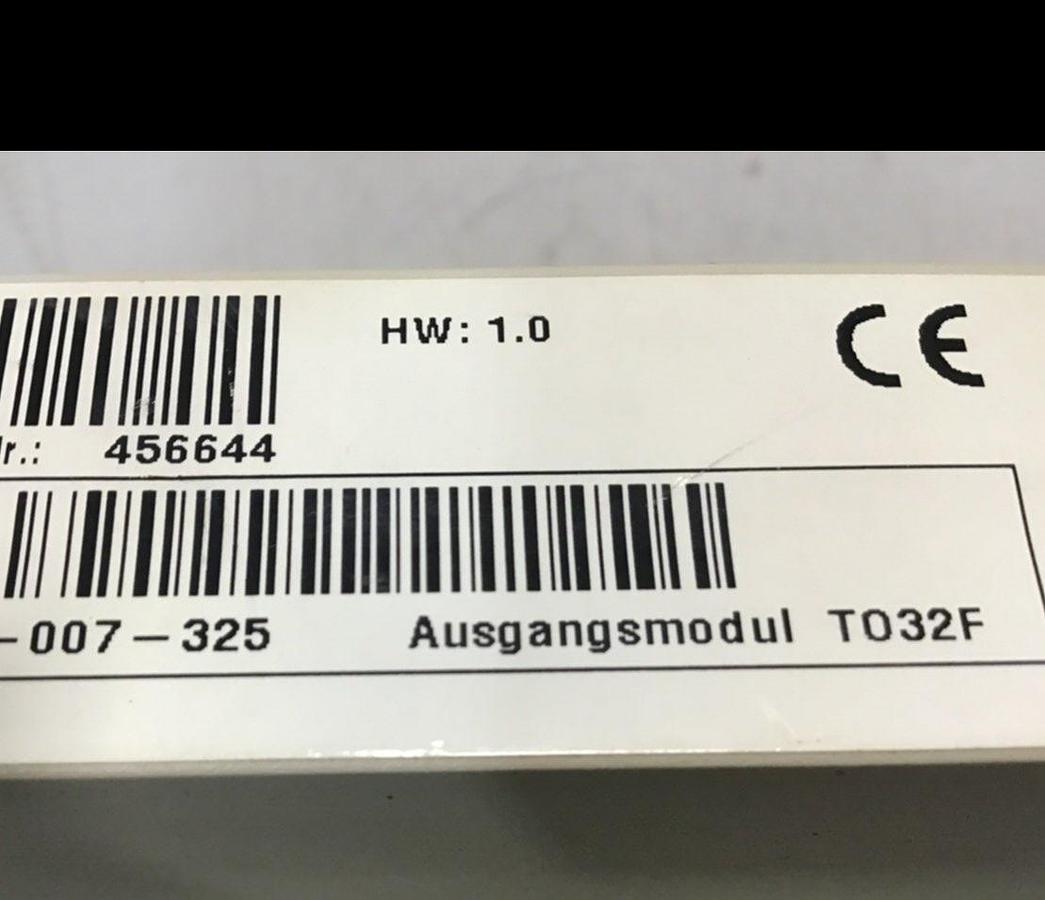 Used SIGMATEK Module TO32F 01-007-325 USED