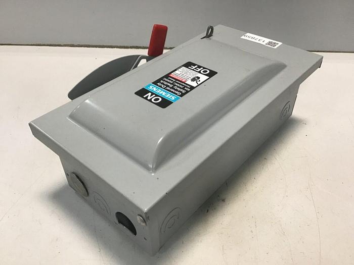 Used SIEMENS General Duty Safety Disconnect Switch GF322N VBII #137859