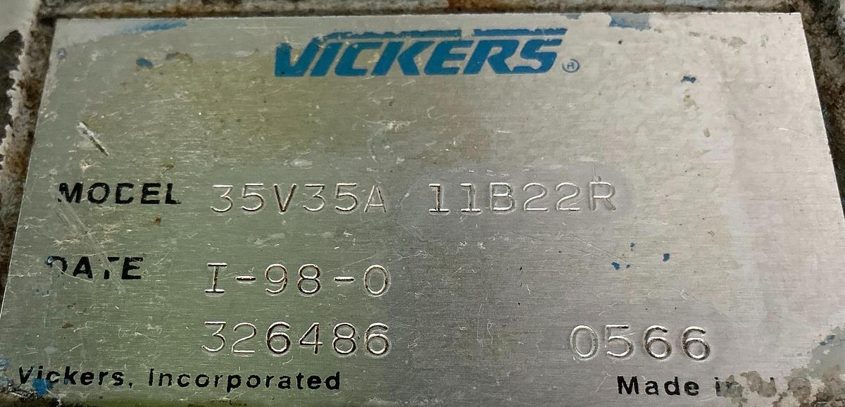 Used VICKERS 35V35A 11B22R