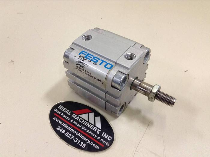Used FESTO Compact Pneumatic Air Cylinder ADVU-40-20-A-PA #75259