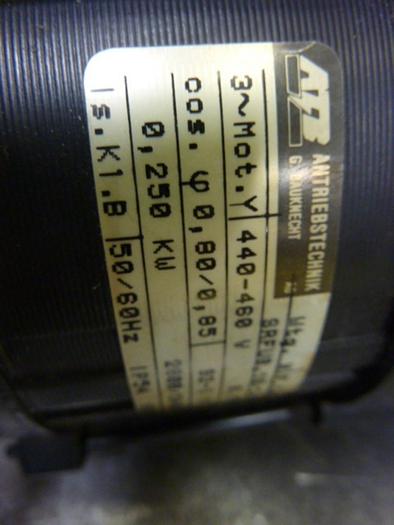 Used ATB FLENDOR Motor for Barrel Filter SRFU0,18/2-A52 #64724