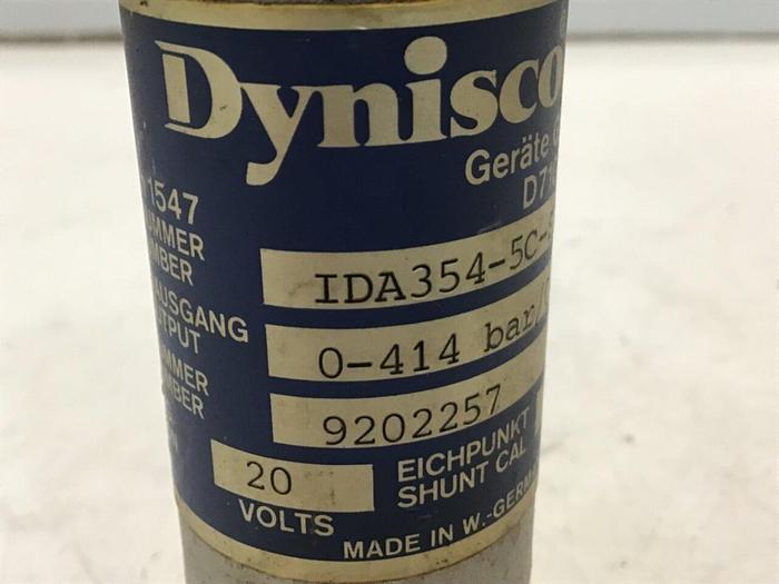 Used DYNISCO Pressure Sensor Transducer IDA354-5C-S78 Used