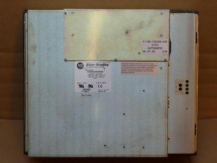 Used ALLEN BRADLEY Flat Panel Monitor 6185-DAZAAZZ SER A Used