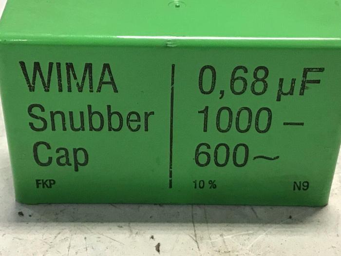 Used WIMA Snubber Cap Capacitor FKP N9 O68UF #122953