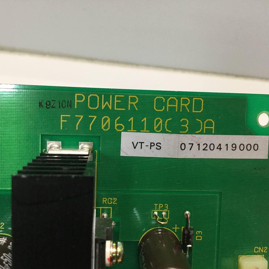 Used FUJI ELECTRIC Power Circuit Board F7706110(3)A Used
