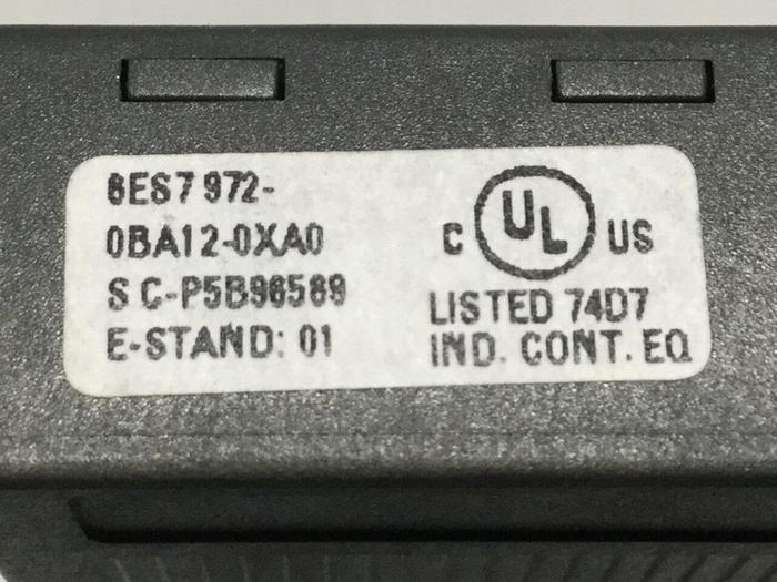 Used SIEMENS Profibus Connector 6ES7 972-0BA12-0XA0 #104451
