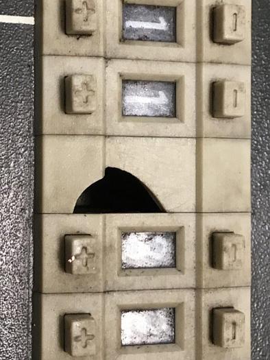 Used TOSHIBA Control Panel H01201-2 #135102