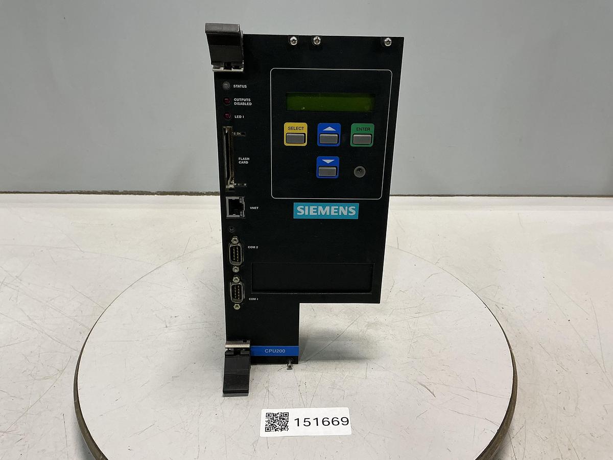 Used SIEMENS PCBCPU2REV1