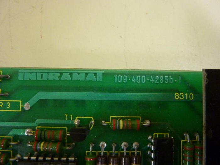 Used INDRAMAT Circuit Board 109-490-4285B-1 #60235