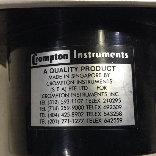 Used CROMPTON Panel Meter 016-01AA-DR Used